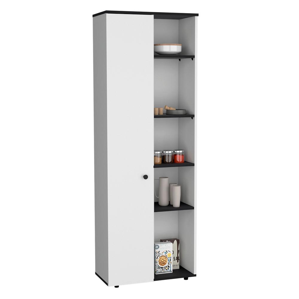 Cary 67" H Kitchen Storage Cabinet With One Door. Picture 4