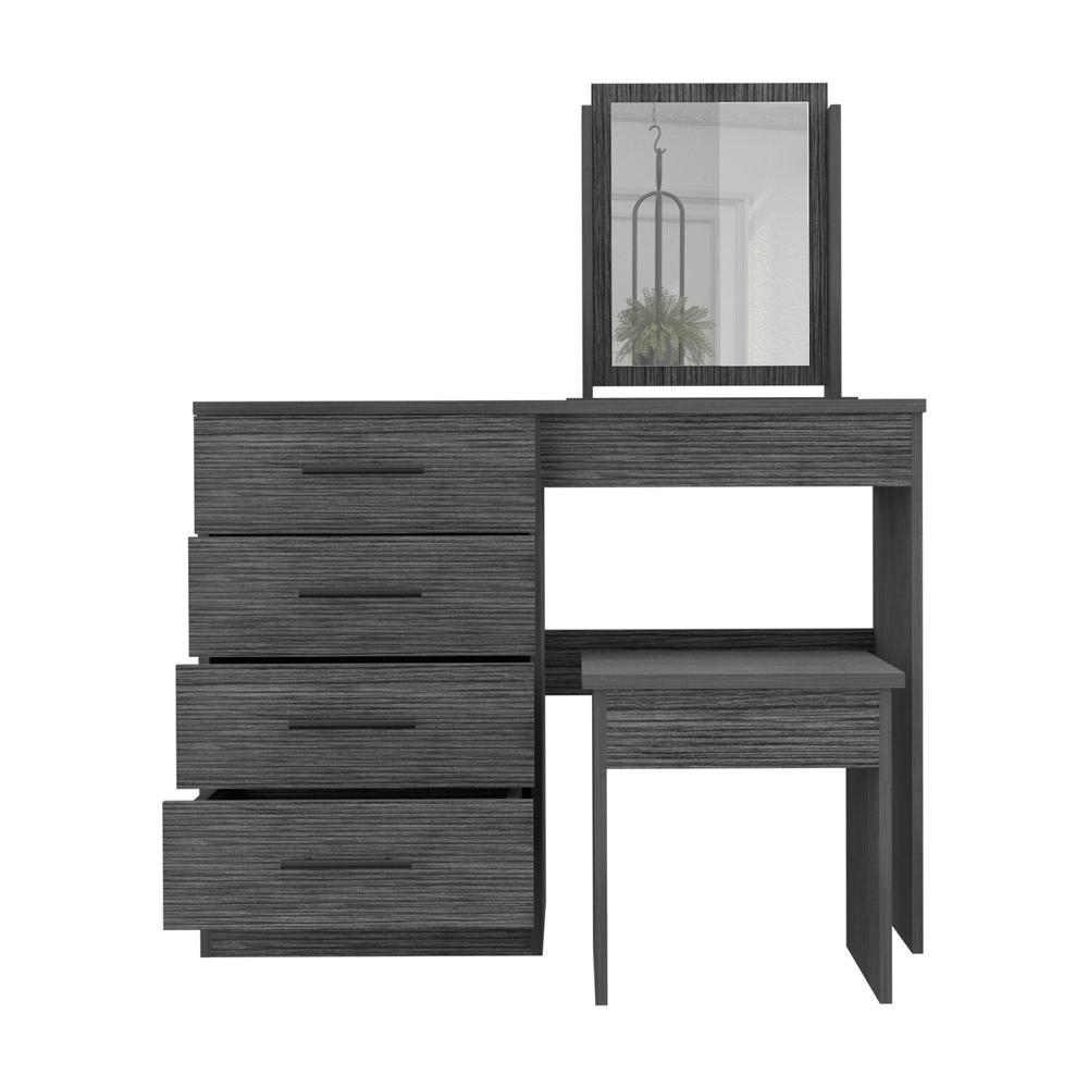 DEPOT E-SHOP Rose Makeup Dressing Table DE-CLI7914. Picture 1