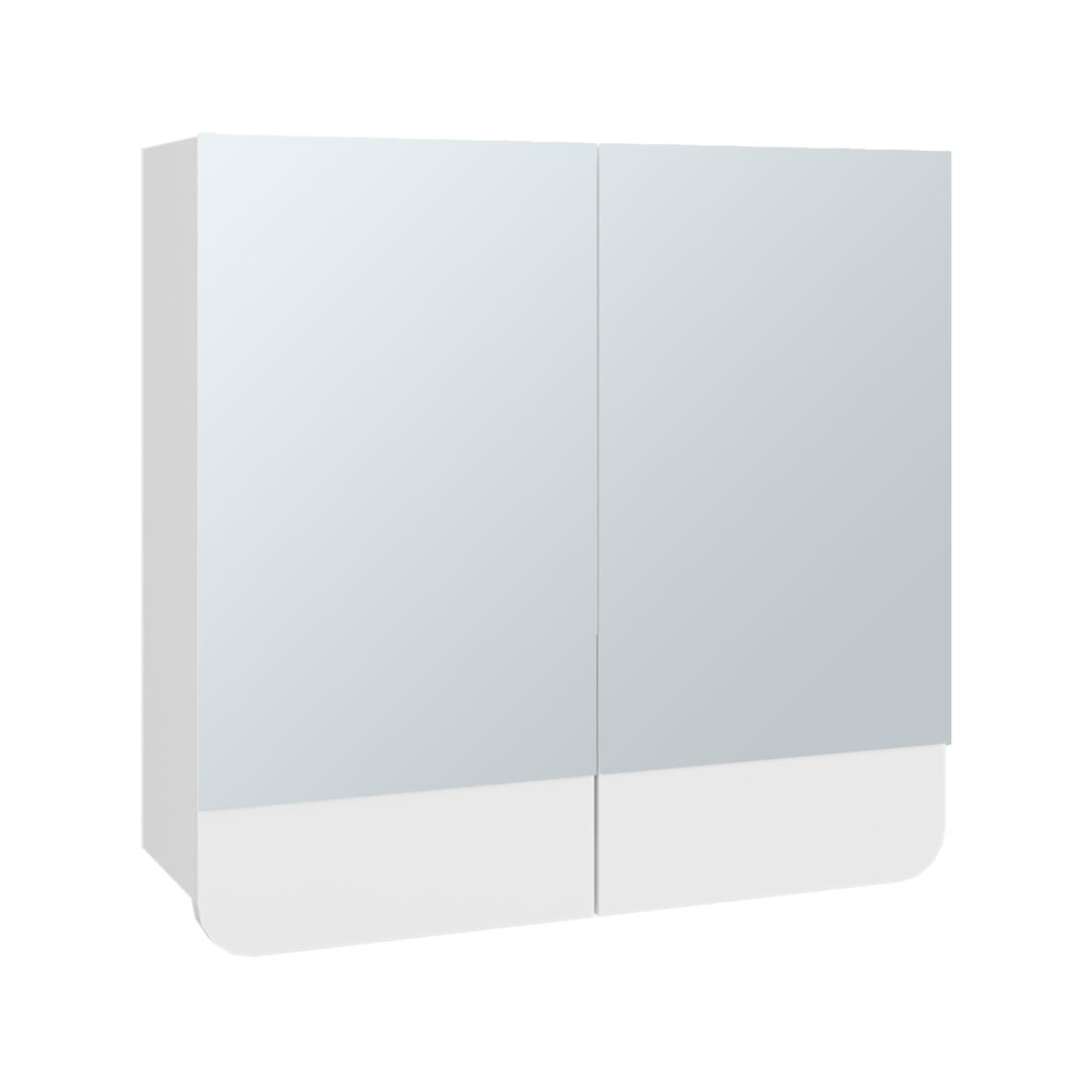 Argos Medicine Cabinet, 2 Doors, 3 Shelves, 2 Mirrors, White. Picture 1