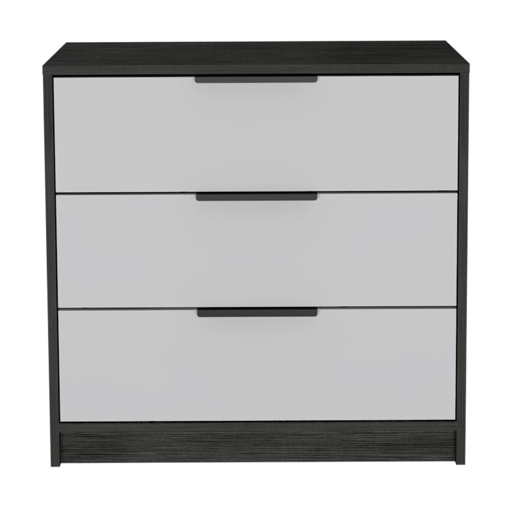 Egeo 3 Drawer Dresser Grey Oak. Picture 5