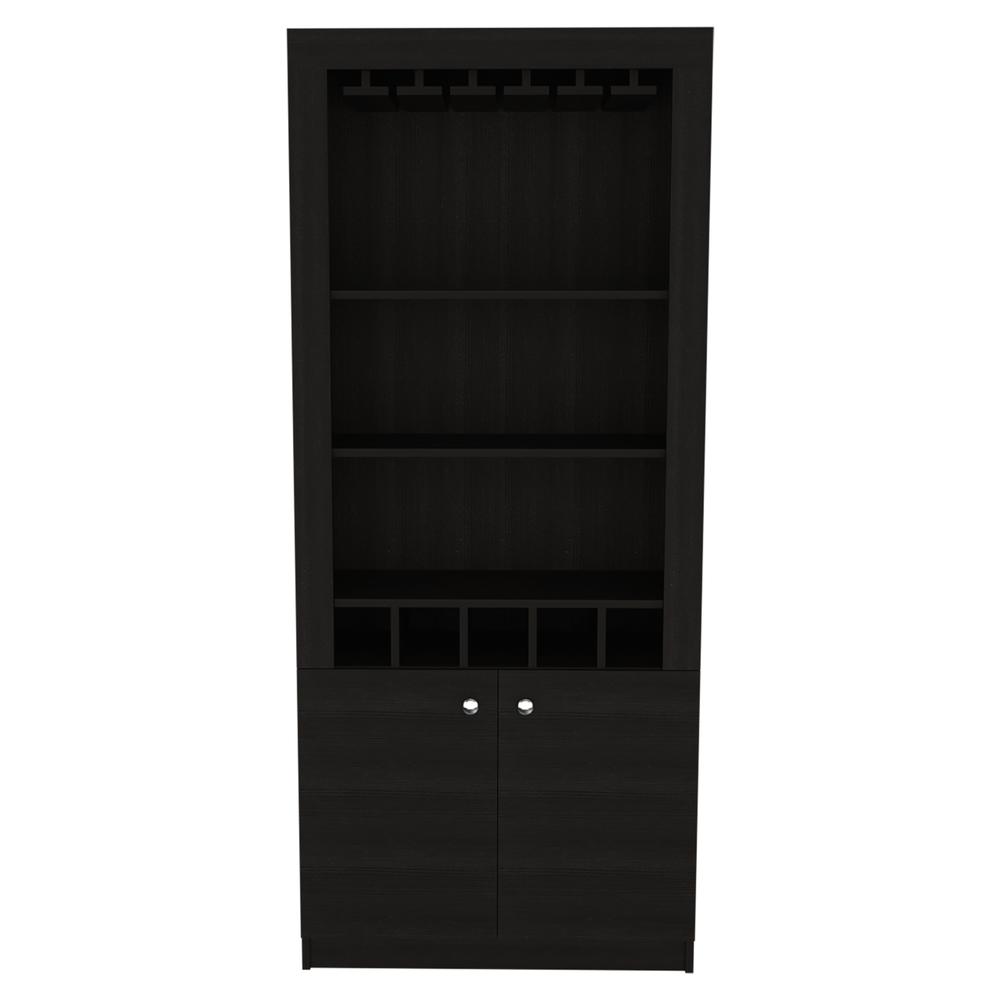 Dakota Bar Cabinet - Black. Picture 1