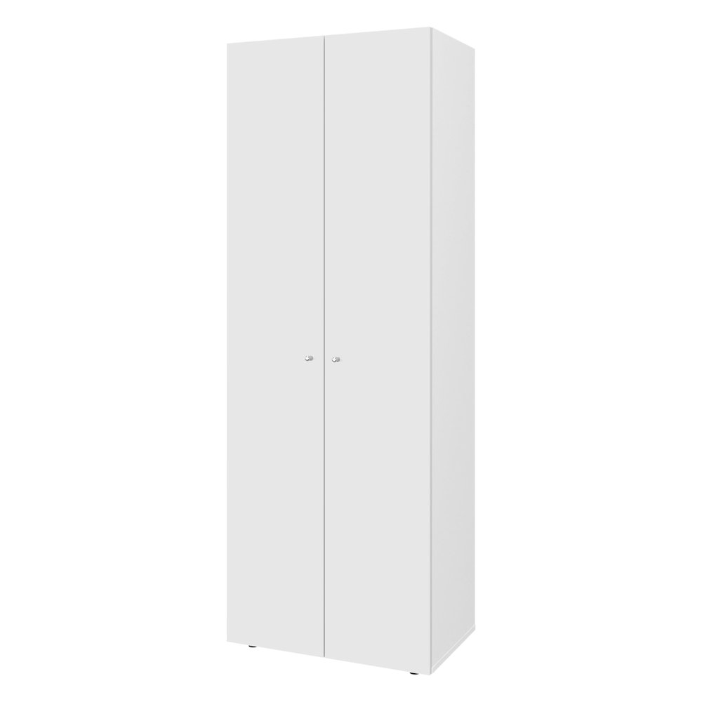 Ghent Armoire, 2 Doors, 4 Shelves, White. Picture 1