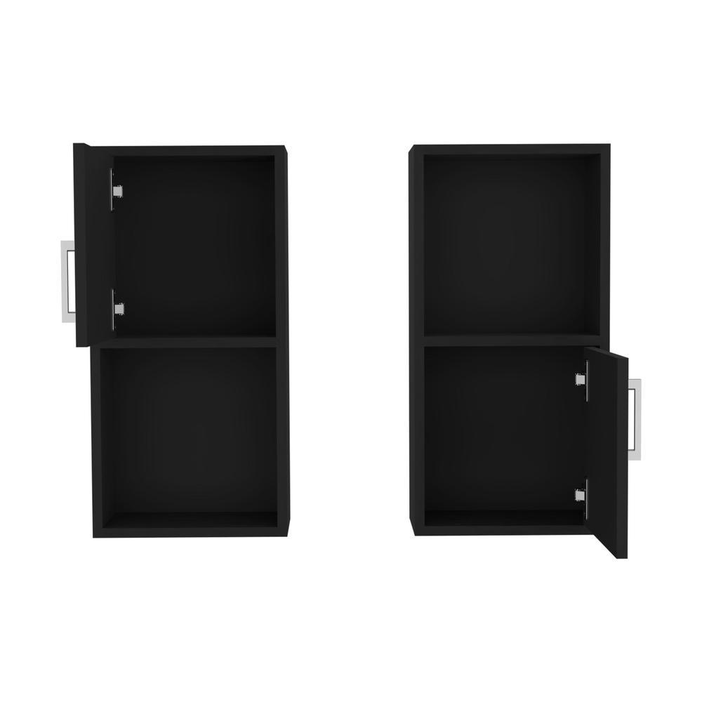 Eak 24" H 2 Pcs Wall Mounted Bathroom Medicine Cabinet. Picture 2