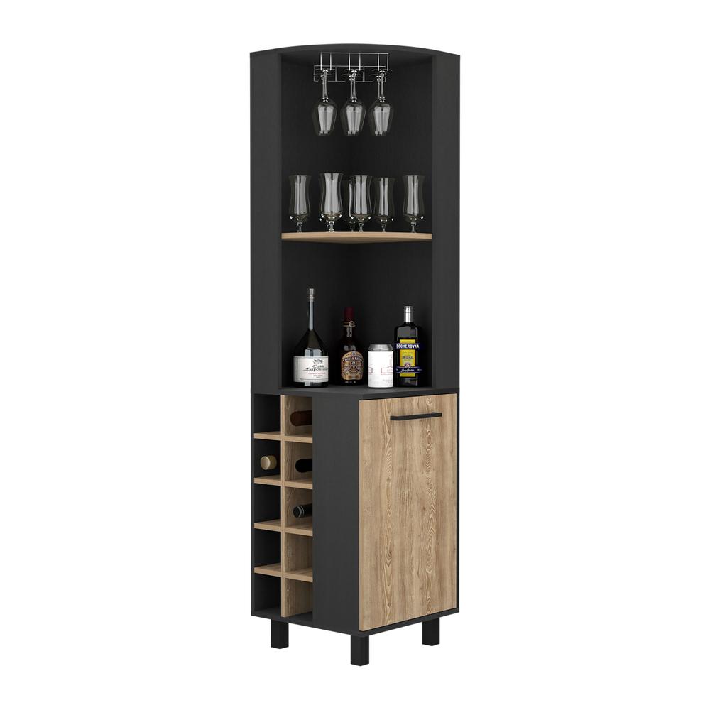 DEPOT E-SHOP Morocco Corner Bar Cabinet. Picture 1