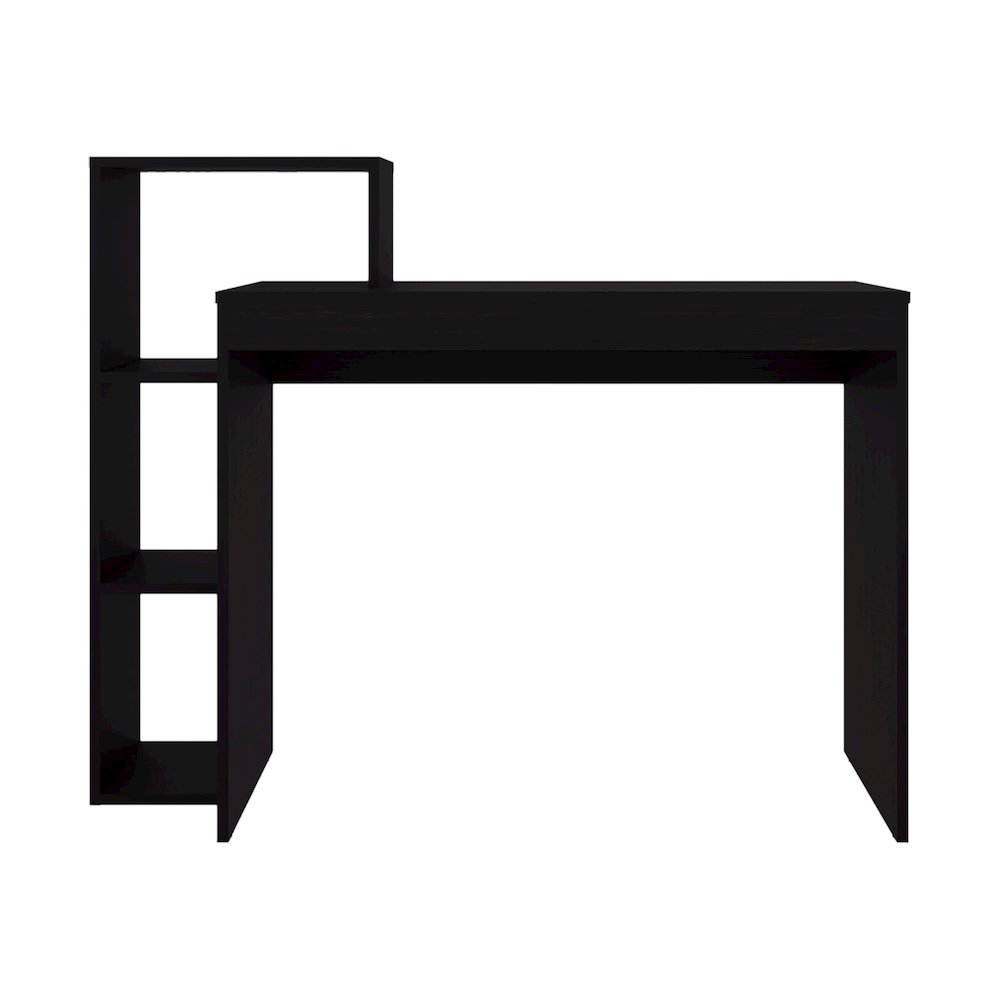Venetie Desk, 3 Shelves, Black Wengue. Picture 2