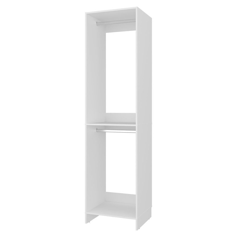 Dover Closet, 2 Shelves, White. Picture 5