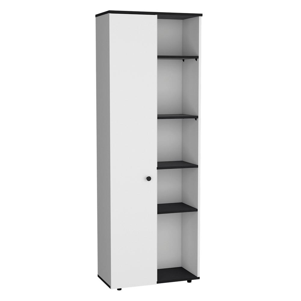 Cary 67" H Kitchen Storage Cabinet With One Door. Picture 1