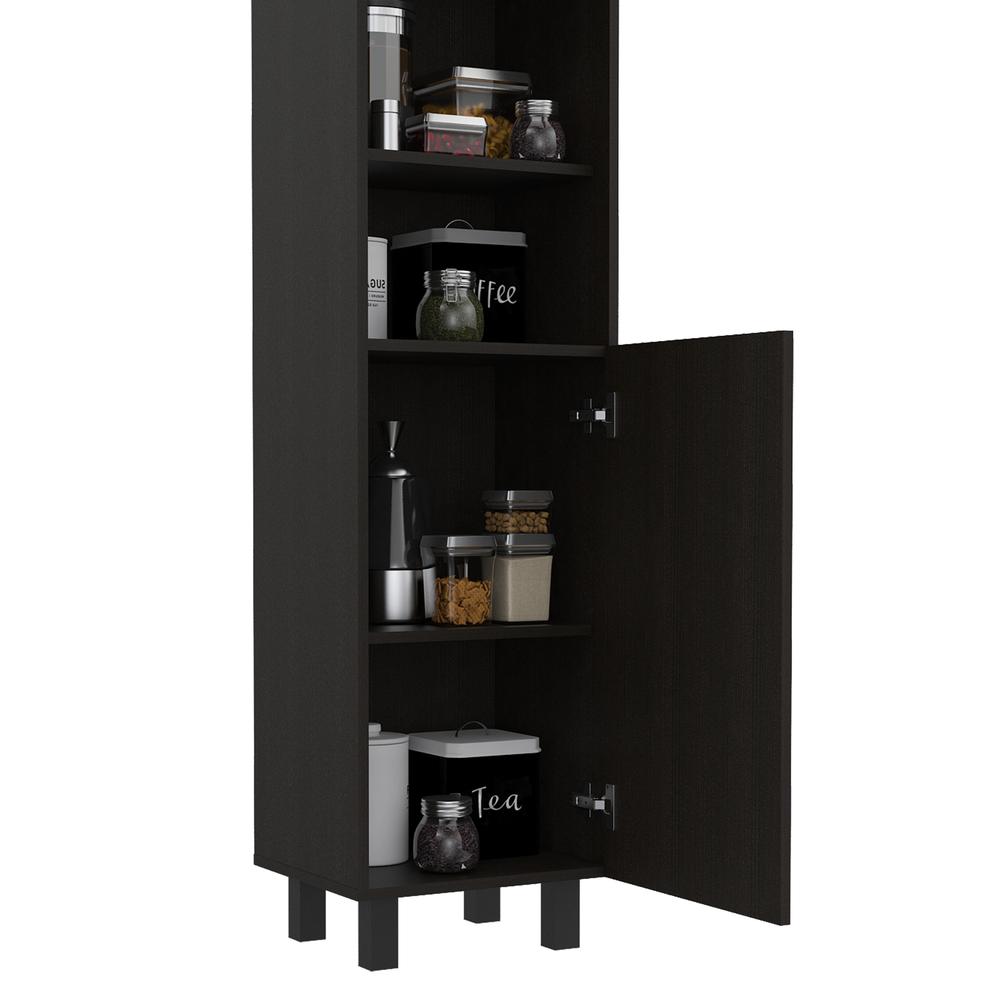 Ikaria Kitchen Pantry Black. Picture 6