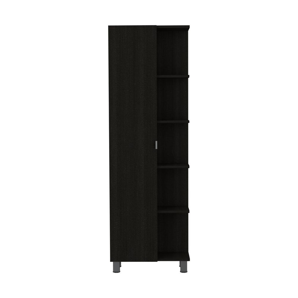 Venus Linen Cabinet Black Wengue. Picture 2