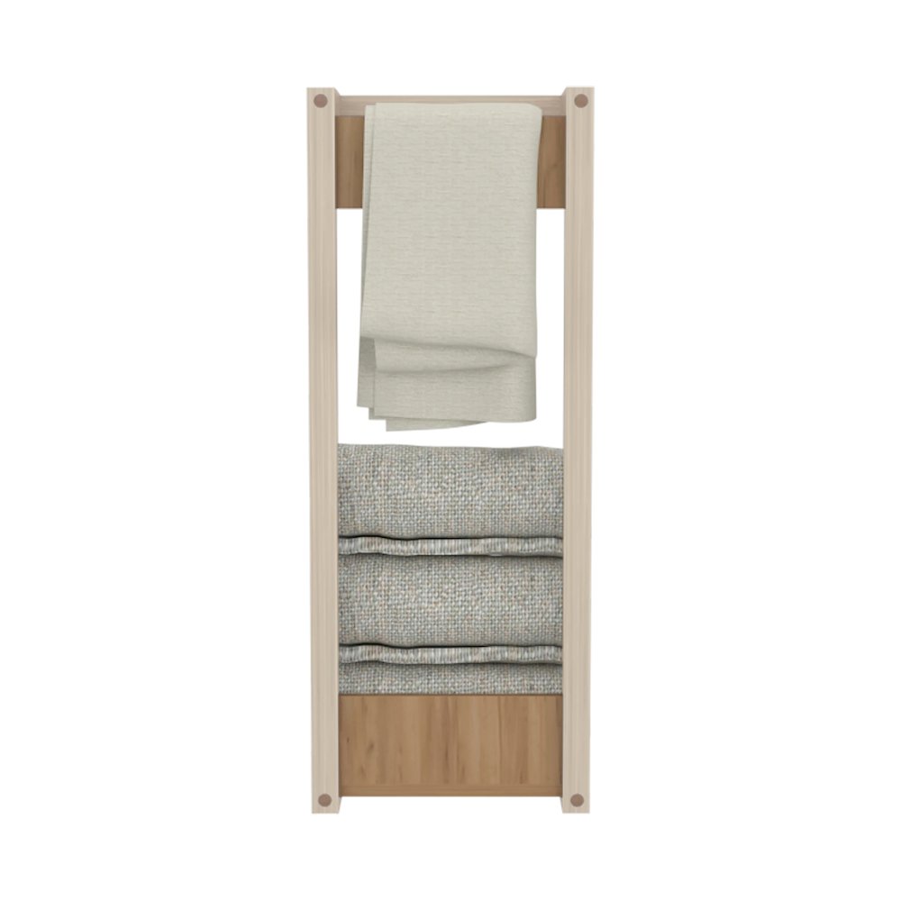 Ambia Wall Tower Rack, Natural Oak. Picture 5