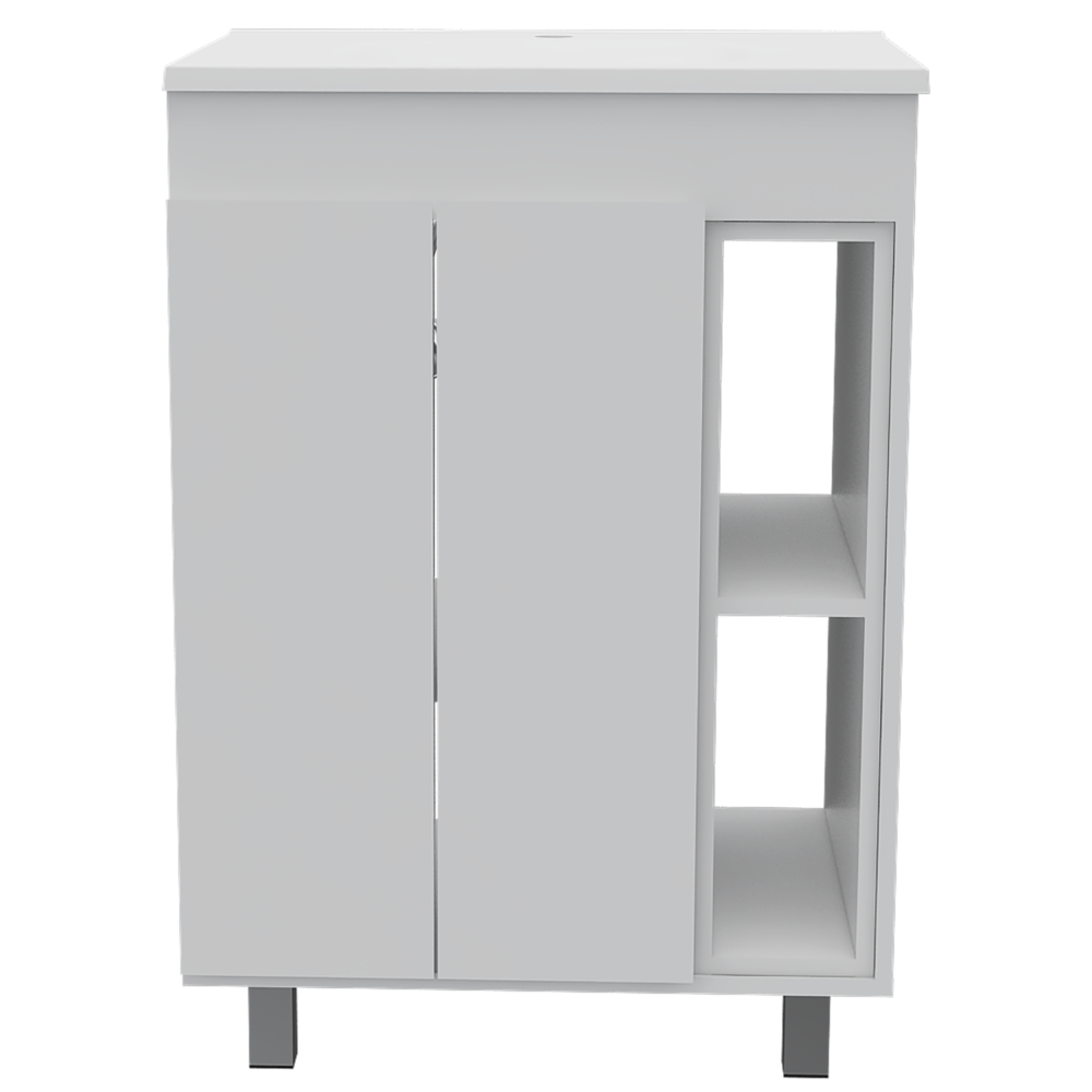 24" Meka Vanity White (2C) Blanco Nevado. Picture 2