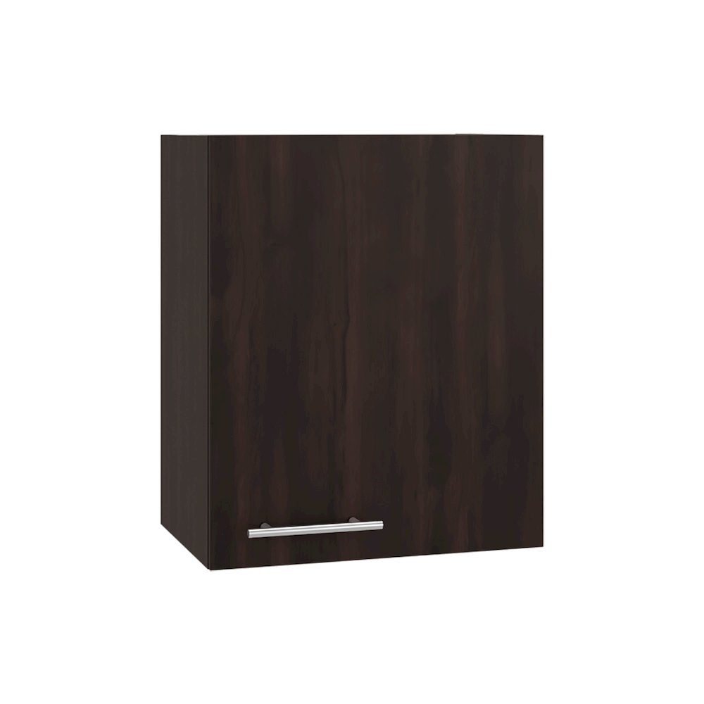 Sterling Wall Cabinet with 1 Door and 2 Shelves, Dark Walnut. Picture 8