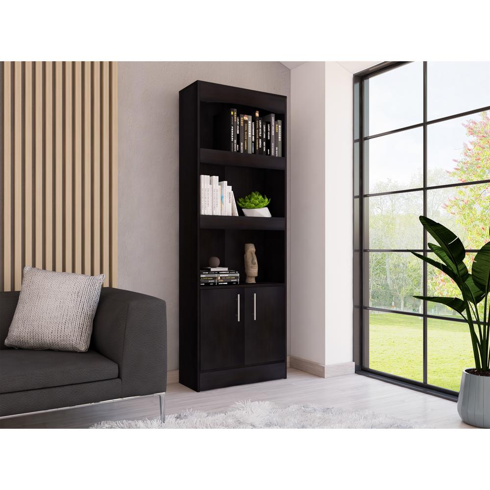 Dozza Bookcase Black Wengue. Picture 7