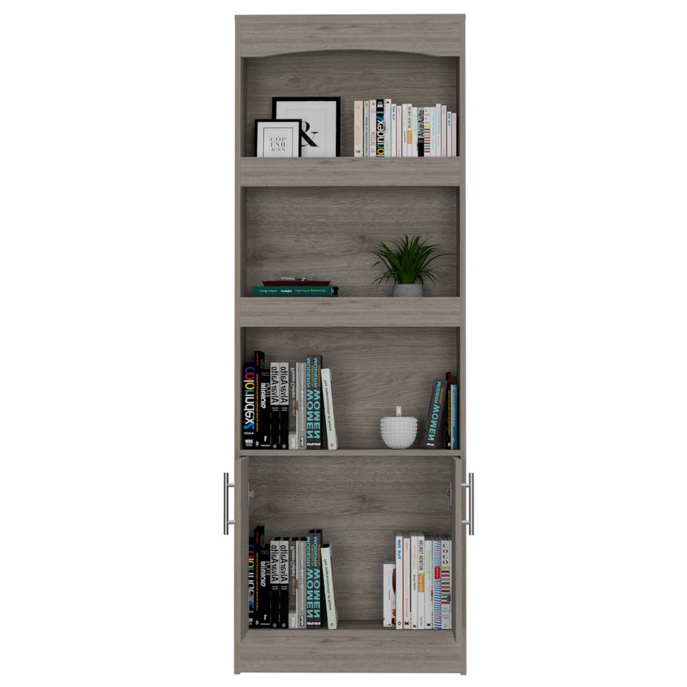 Dozza Bookcase Light Gray. Picture 6
