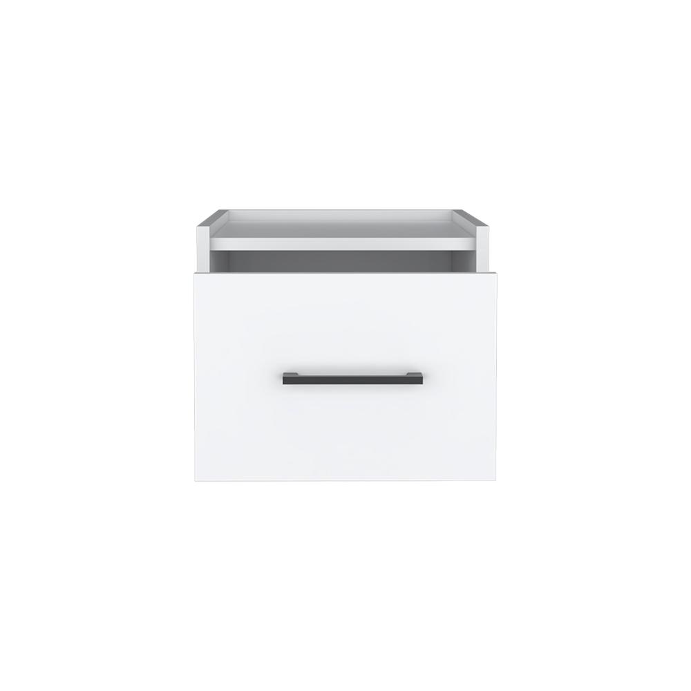 Floating Nightstand, Space-Saving Design with Handy Drawer and Surface. Picture 2