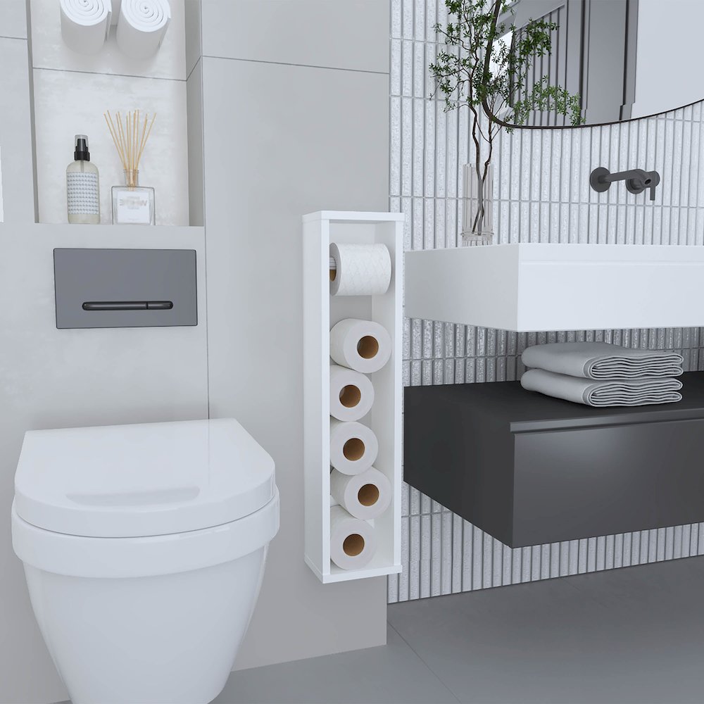 Golovin Shelf with 2 Shelves, White. Picture 5