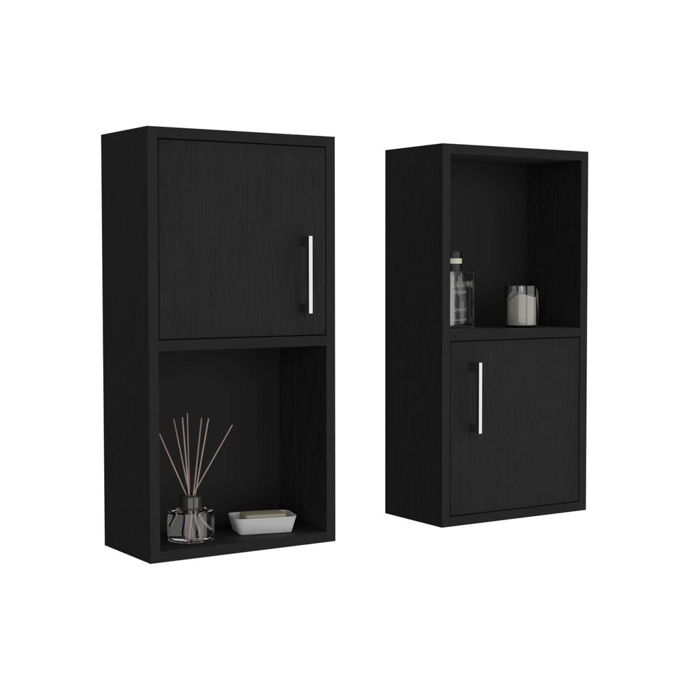 Eak 24" H 2 Pcs Wall Mounted Bathroom Medicine Cabinet. Picture 4