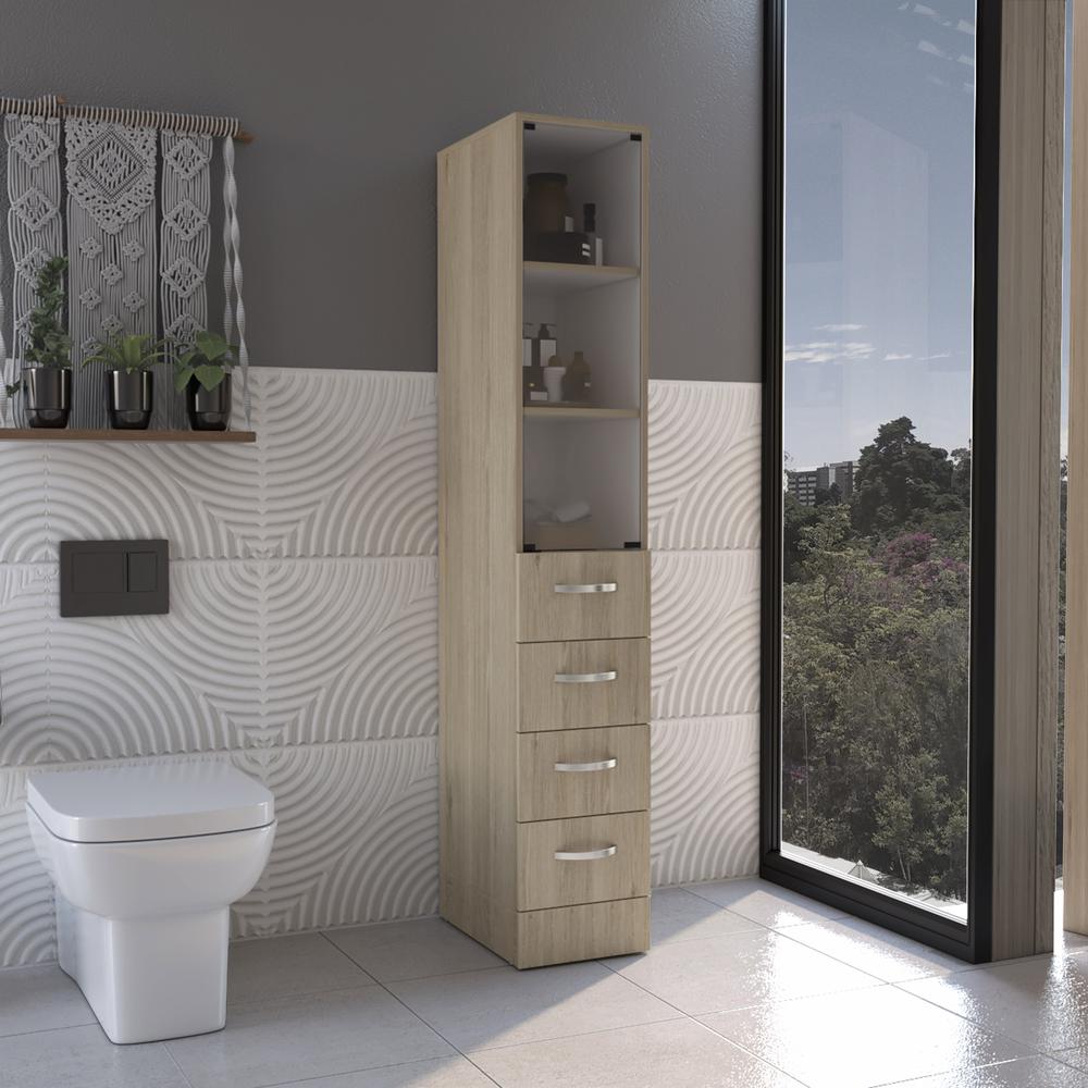 DEPOT E-SHOP Magna Linen Cabinet. Picture 1