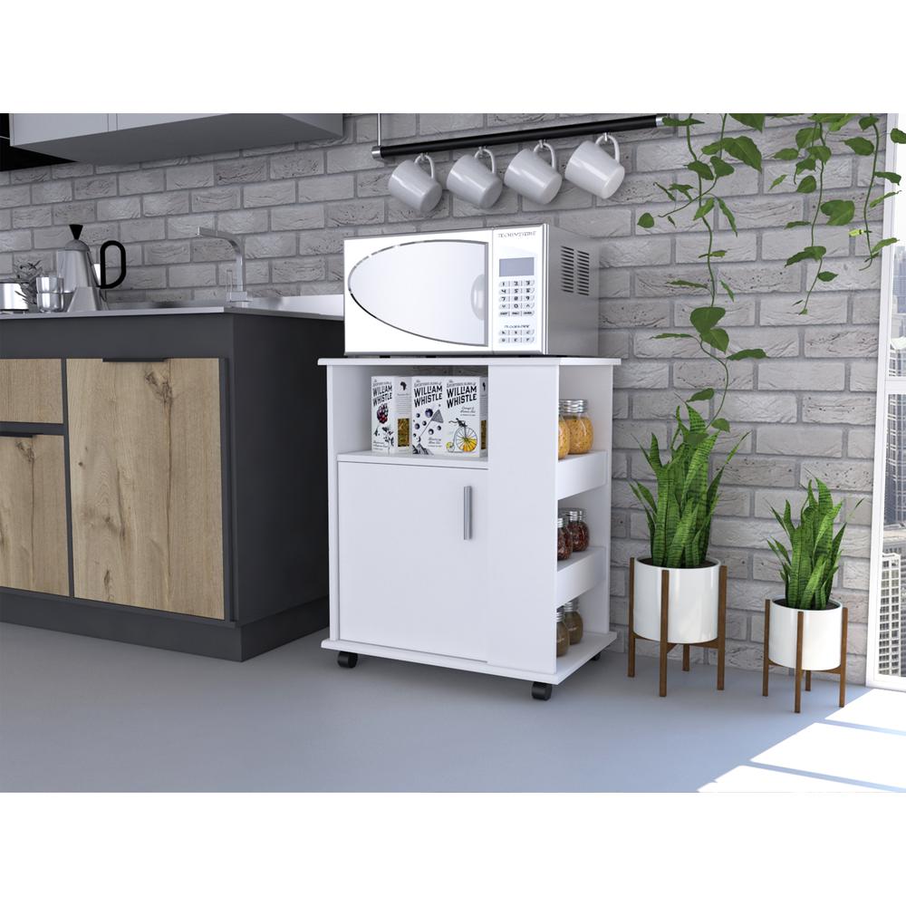 DEPOT E-SHOP Munich Lower Microwave Pantry Cabinet. Picture 5