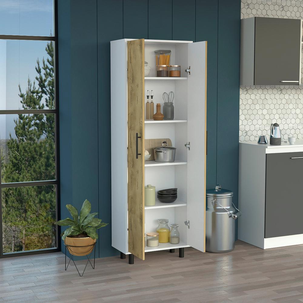 DEPOT E-SHOP Kenner Multipurpose Storage Cabinet, 5-Tier Shelf. Picture 4