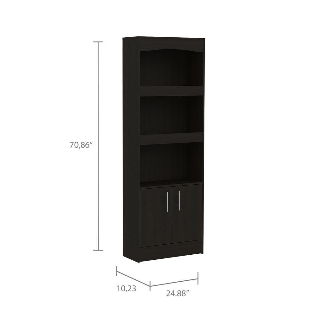 Dozza Bookcase Black Wengue. Picture 5