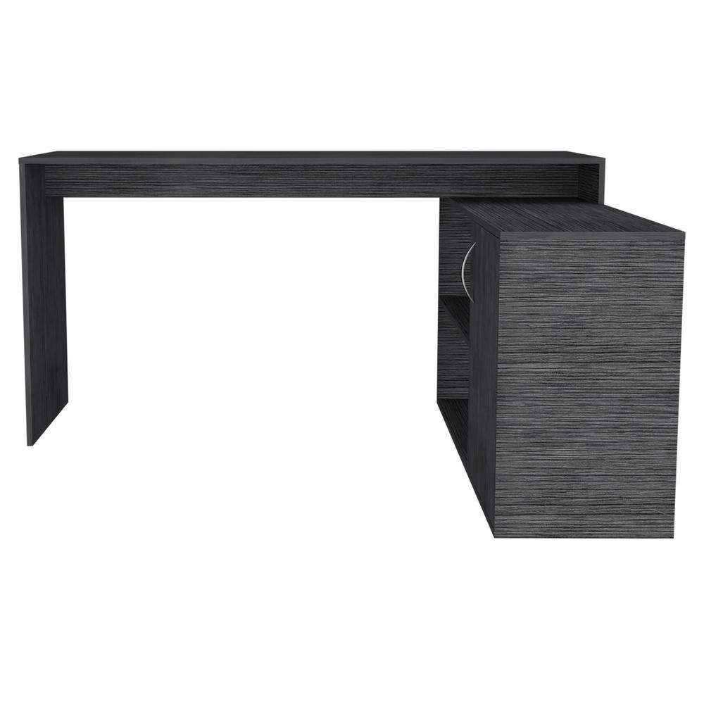Boston Desk - Smoky Oak. Picture 1