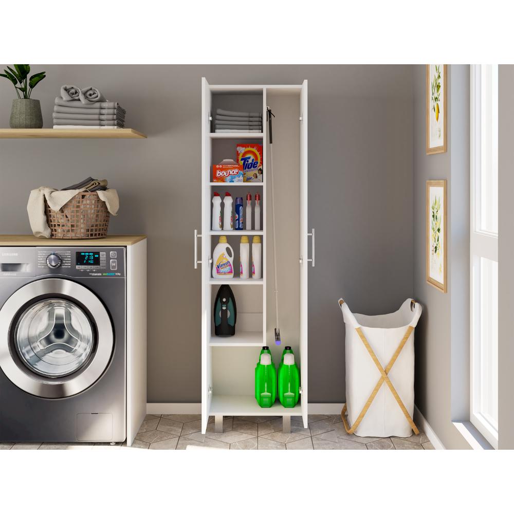 Bacoa Cleaning Cabinet White. Picture 6