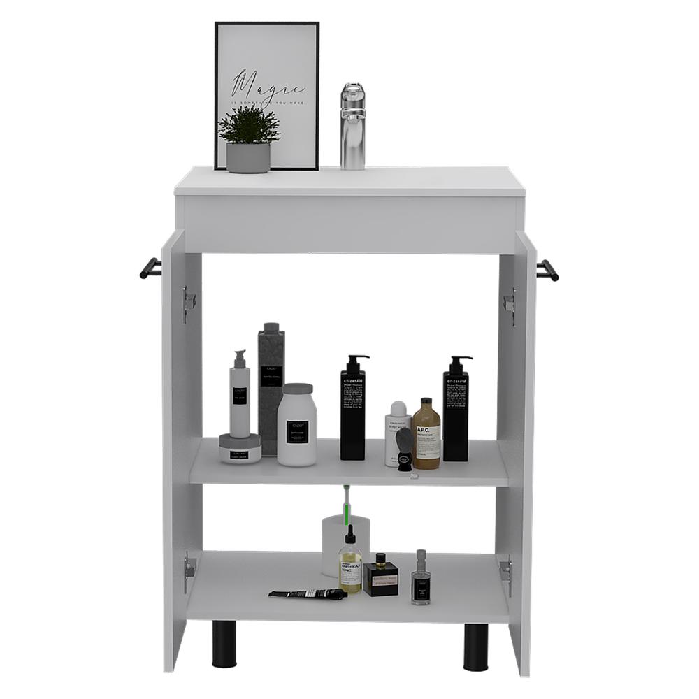 Dustin Free Standing Sink Cabinet White. Picture 4