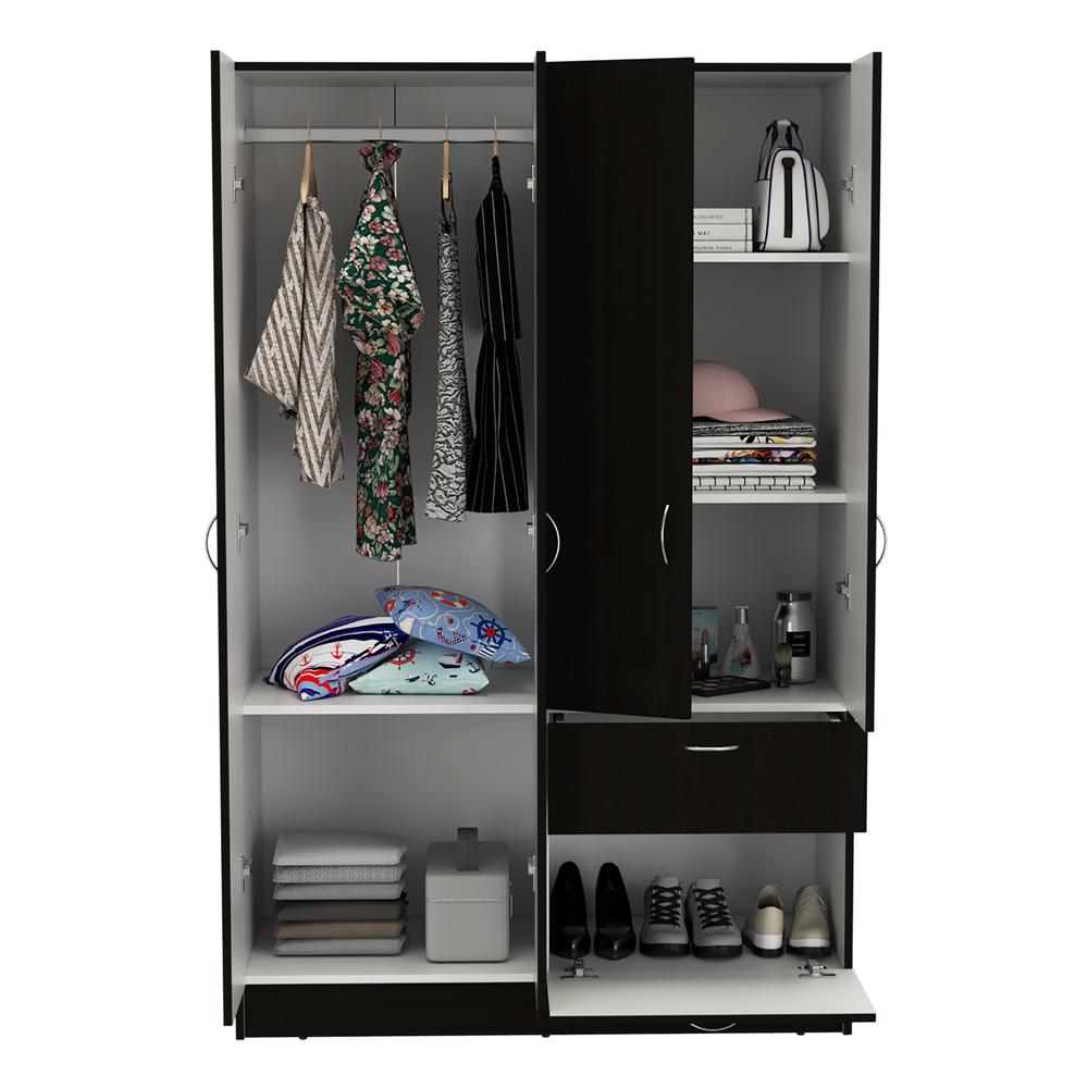 Itaca Armoire - Black/White. Picture 4