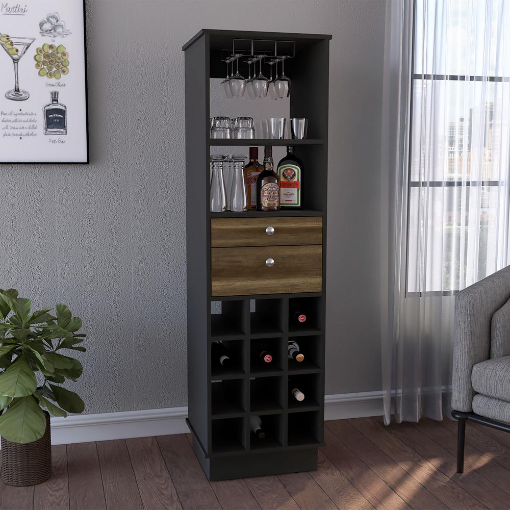 DEPOT E-SHOP Zircon Bar Cabinet. Picture 4