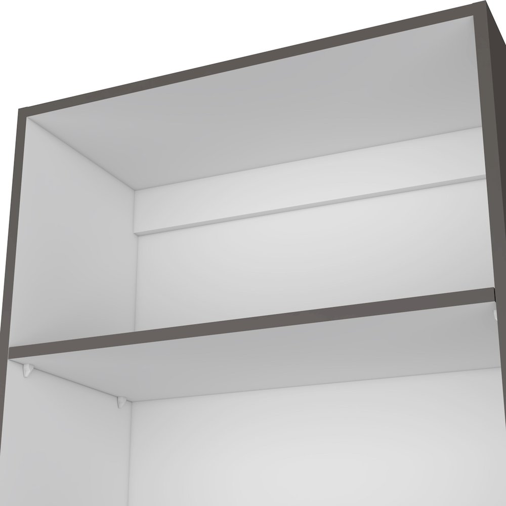 Vinton 4-Tier Bookcase with Modern Storage for Books and Décor. Picture 3