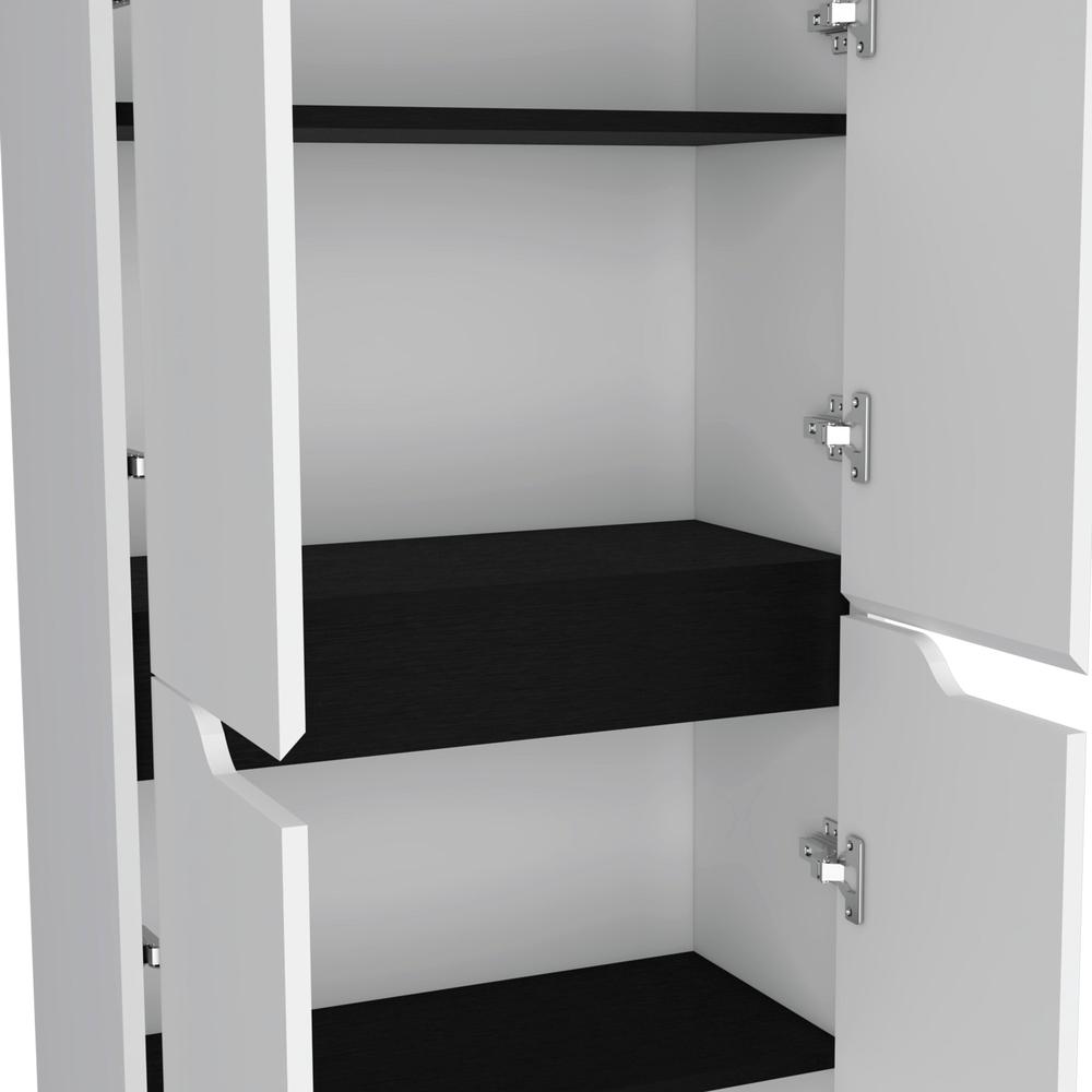 67"H Kitchen Storage Cabinet, with Four Doors and Five Interior Shelves. Picture 3