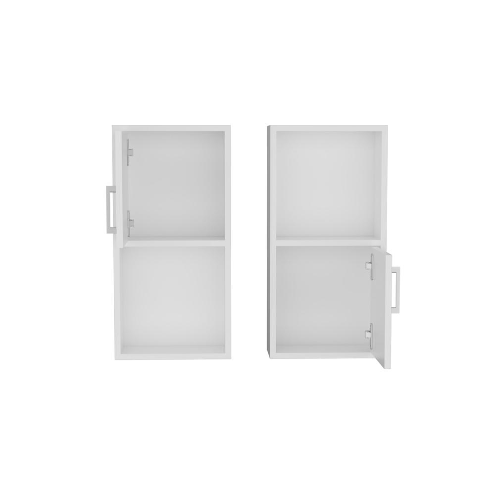Eak 24" H 2 Pcs Wall Mounted Bathroom Medicine Cabinet. Picture 2