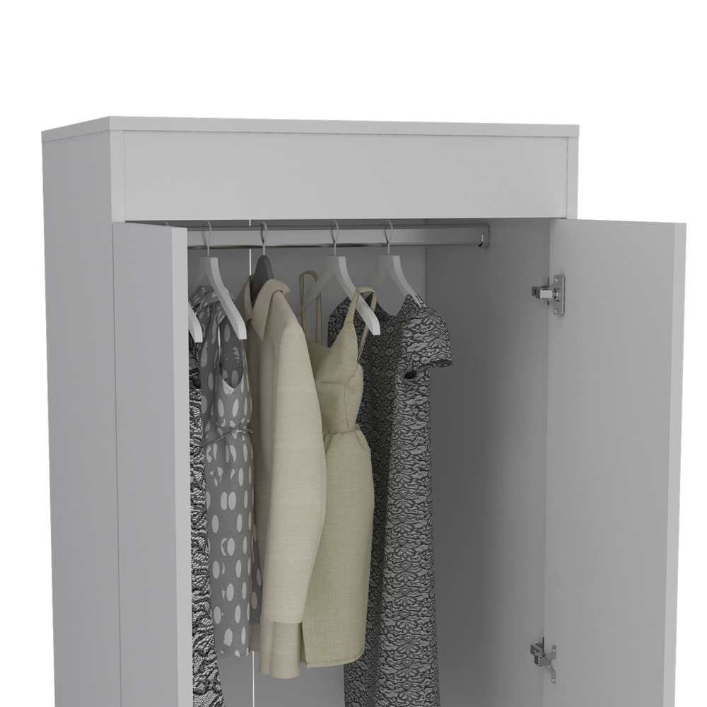 Portugal Armoire White. Picture 5