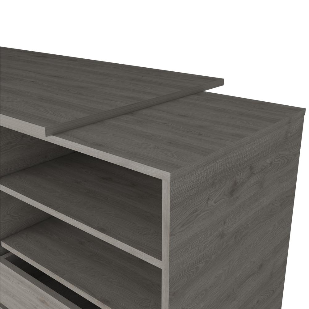 Austral 120 Desk - Light Grey. Picture 5