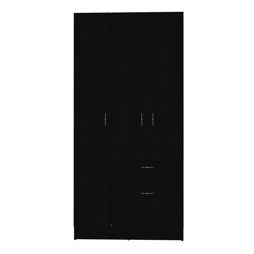 Cartagena Armoire - Black/White. Picture 2