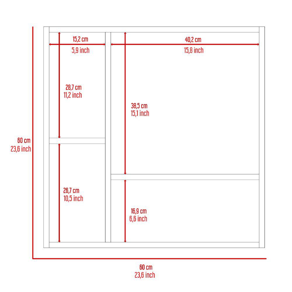 DEPOT E-SHOP Harbor Medicine Cabinet, Mirror Four Internal Shelves, One-Door Cabinet-Light Grey, For Bathroom. Picture 5