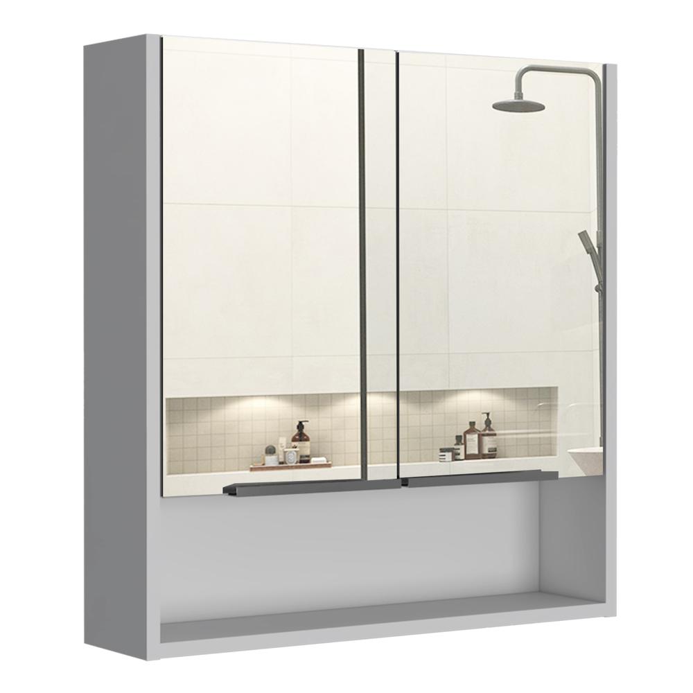 Tatacoa Mirror Cabinet White. Picture 1