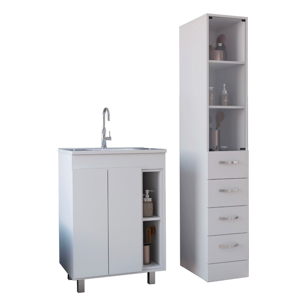 Montana 2 Piece Bathroom Set. Picture 1
