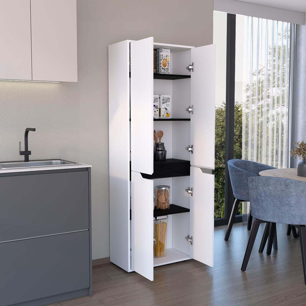 67"H Kitchen Storage Cabinet, with Four Doors and Five Interior Shelves. Picture 7