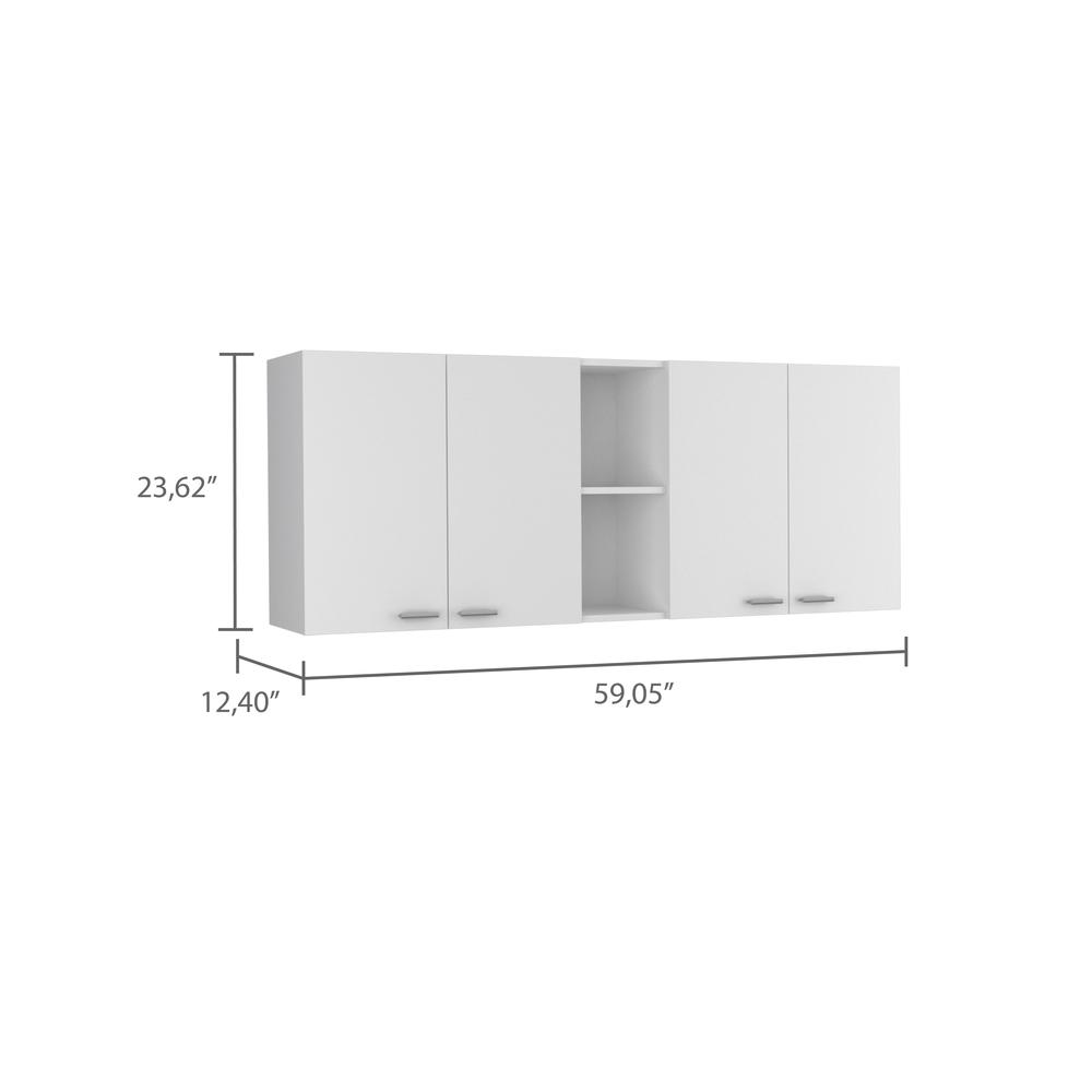 Olimpo 150 Wall Cabinet White. Picture 5