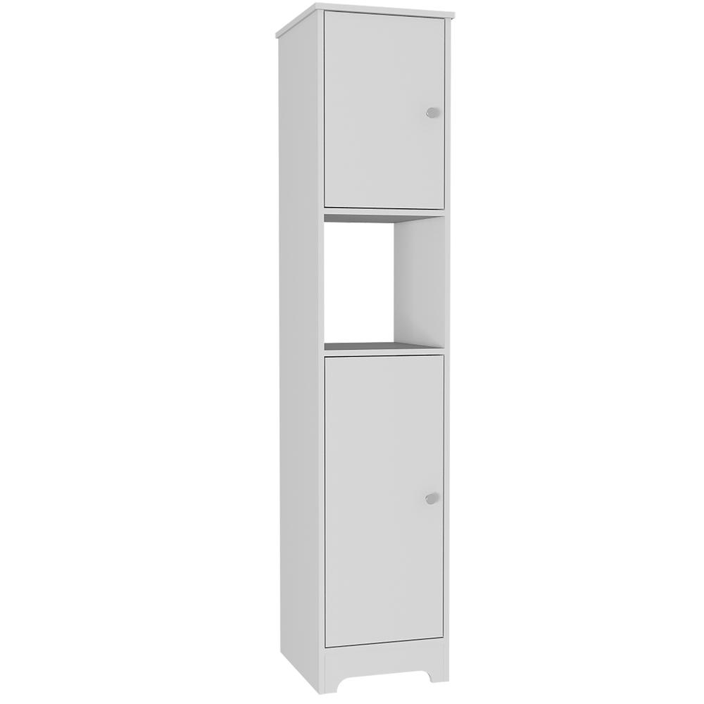 Yaka Linen Cabinet White. Picture 1