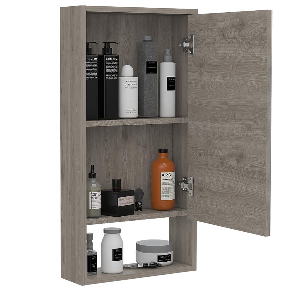 Palermo Medicine Cabinet Light Grey. Picture 4