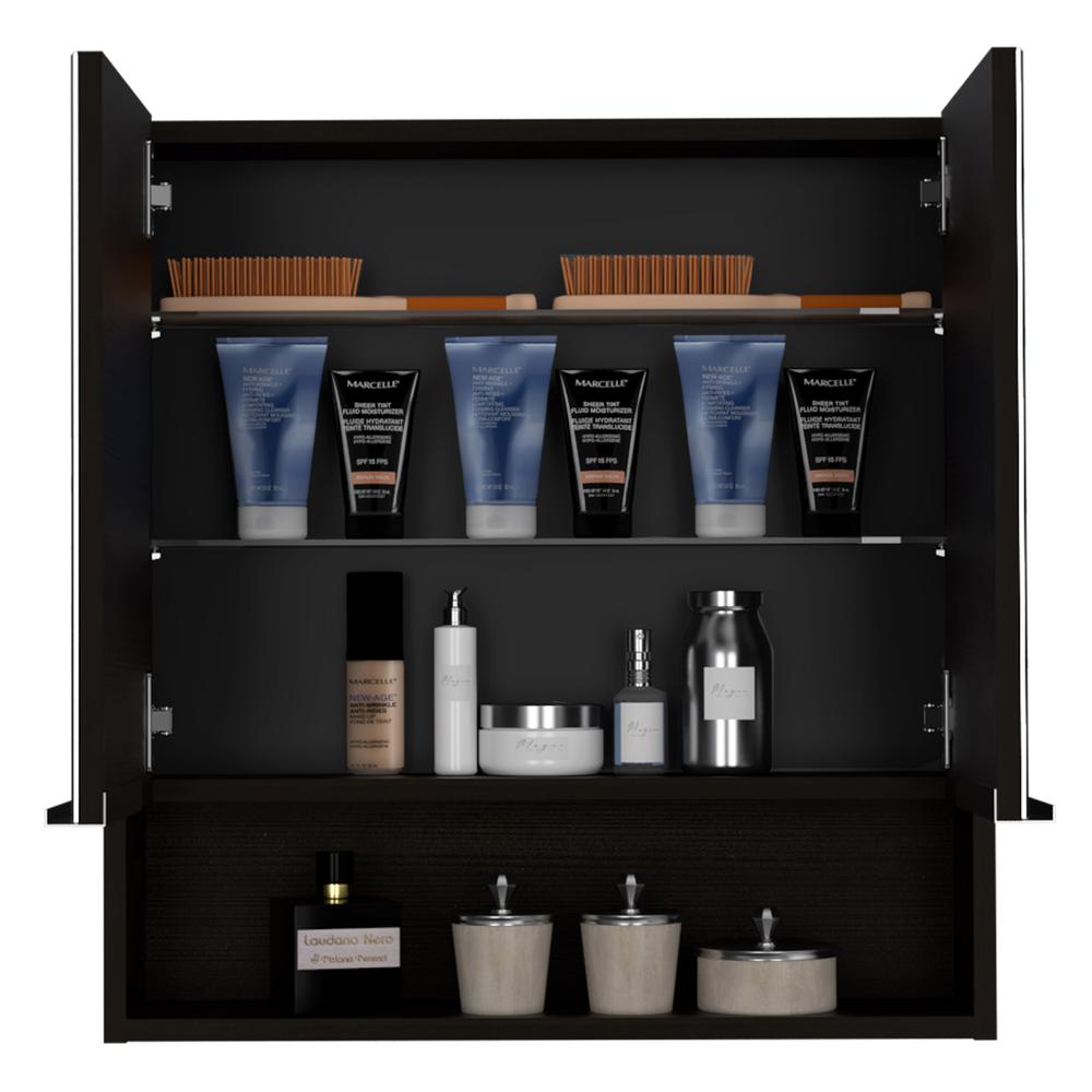 Tatacoa Mirror Cabinet Black Wengue. Picture 3