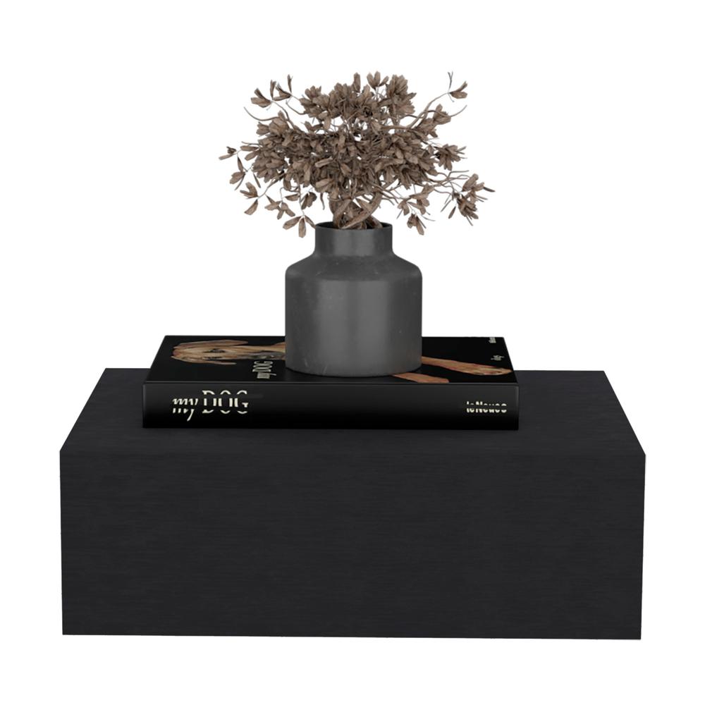 Ivor Floating Nightstand, Modern Wall-Mounted Bedside Shelf with Drawer. Picture 3