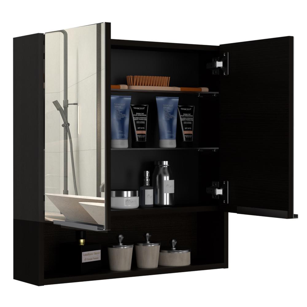 Tatacoa Mirror Cabinet Black Wengue. Picture 4