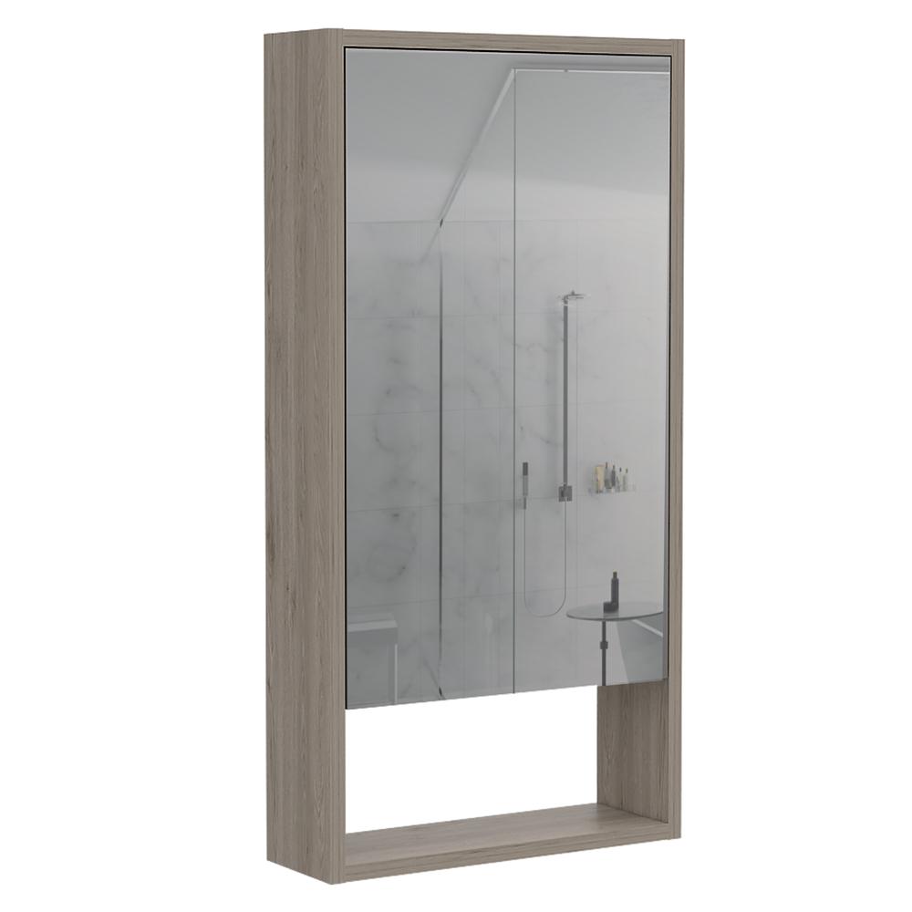 Palermo Medicine Cabinet Light Grey. Picture 1
