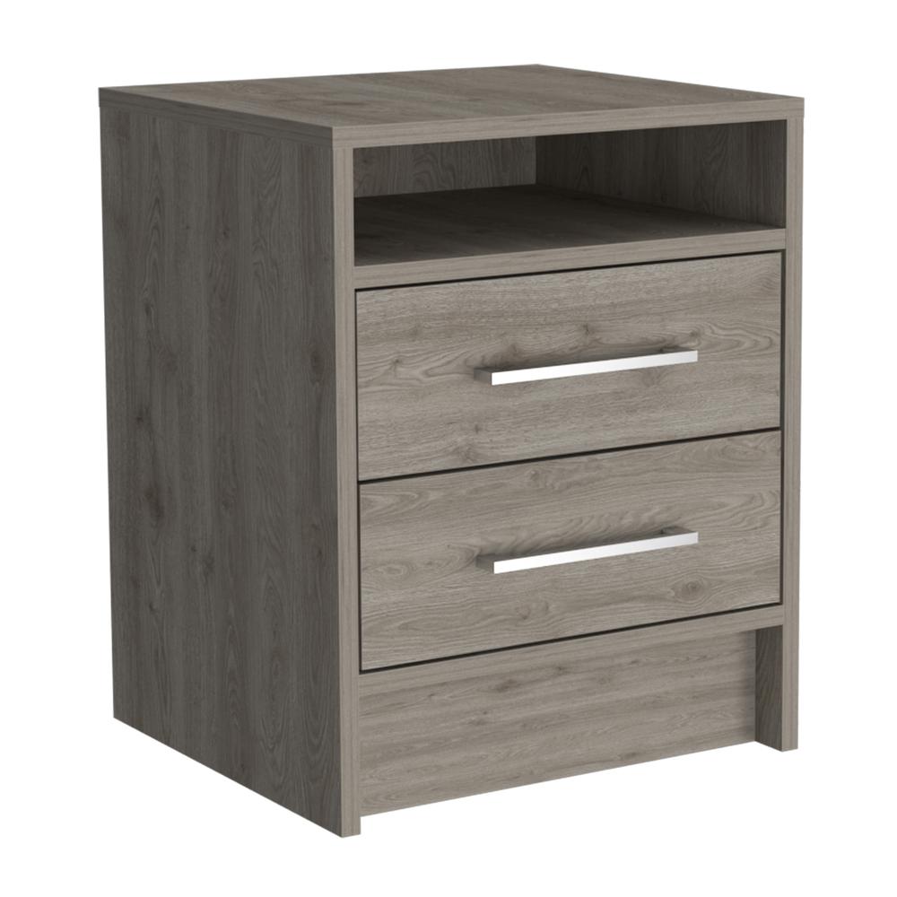 Leyva Night Stand Light Gray. Picture 1