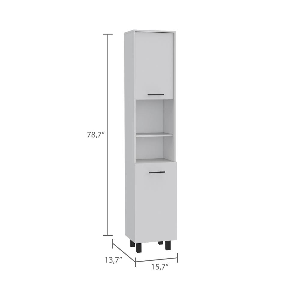 Ikaria Kitchen Pantry White. Picture 2