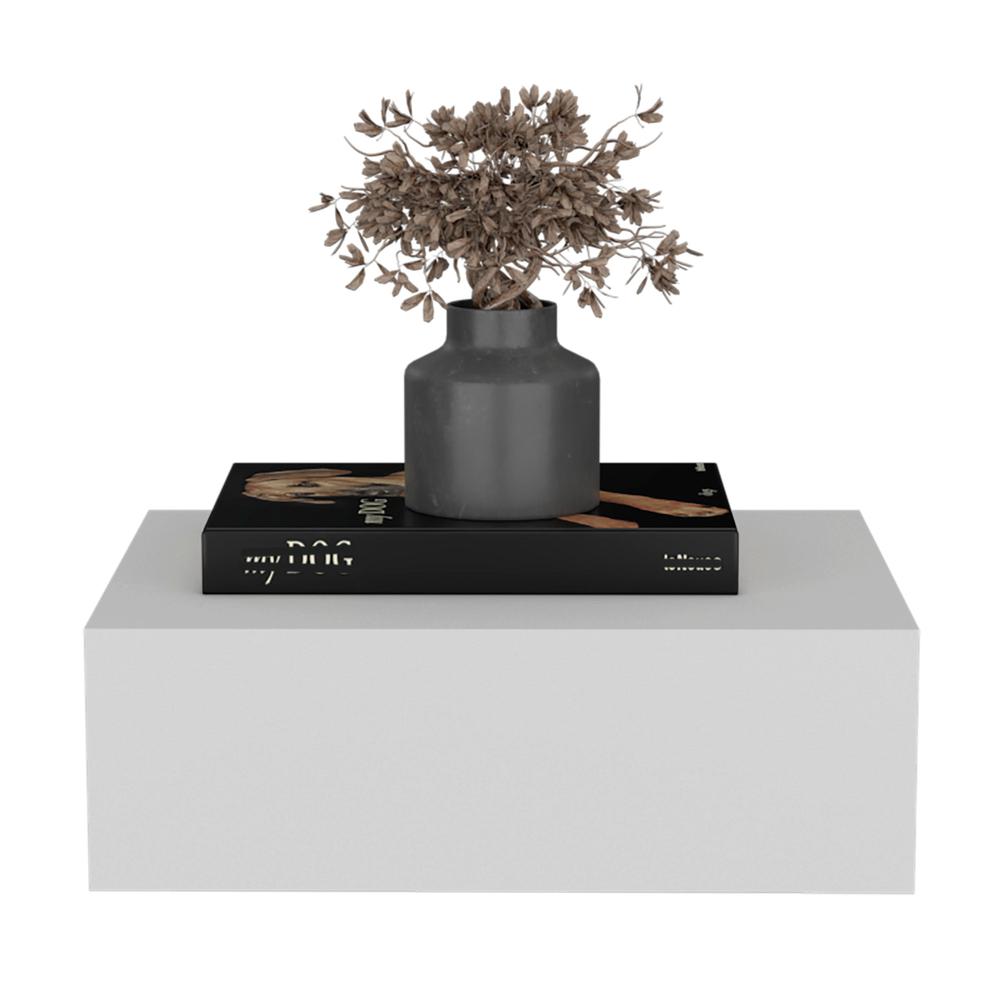Ivor Floating Nightstand, Modern Wall-Mounted Bedside Shelf with Drawer. Picture 3